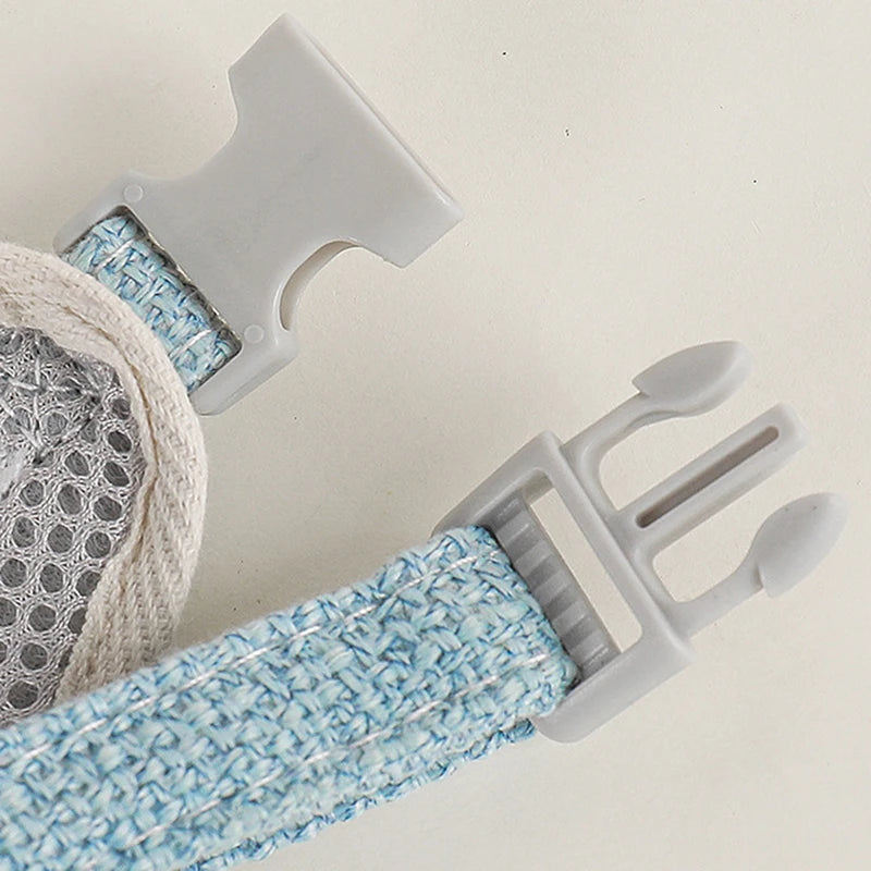 "Does your rabbit also jump in every direction you try to walk? This harness will solve that and make your time together safe and fun."    Safe, comfy and escape-resistant harness set for stress-free outdoor adventures.